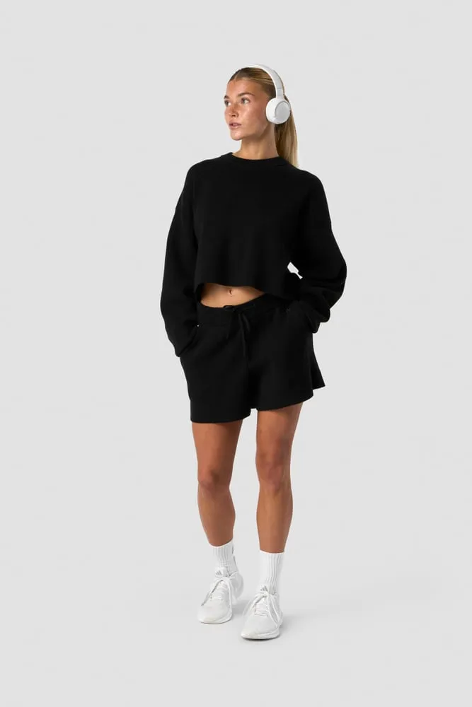 soft knit shorts