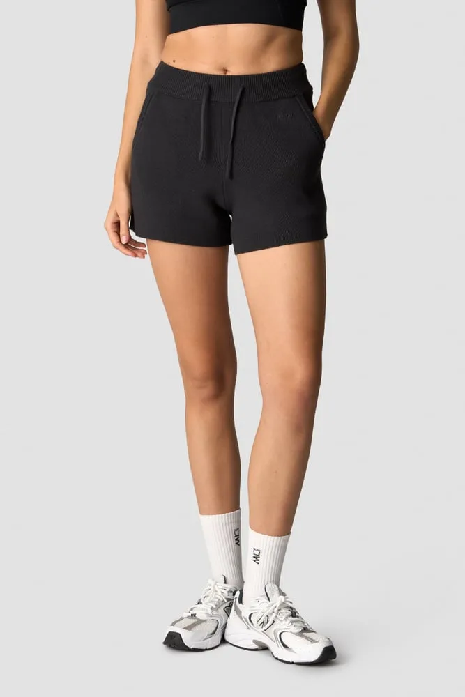 soft knit shorts