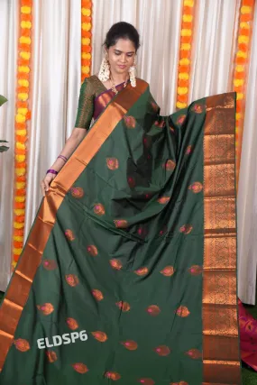 Soft silk saree shade 3🥰