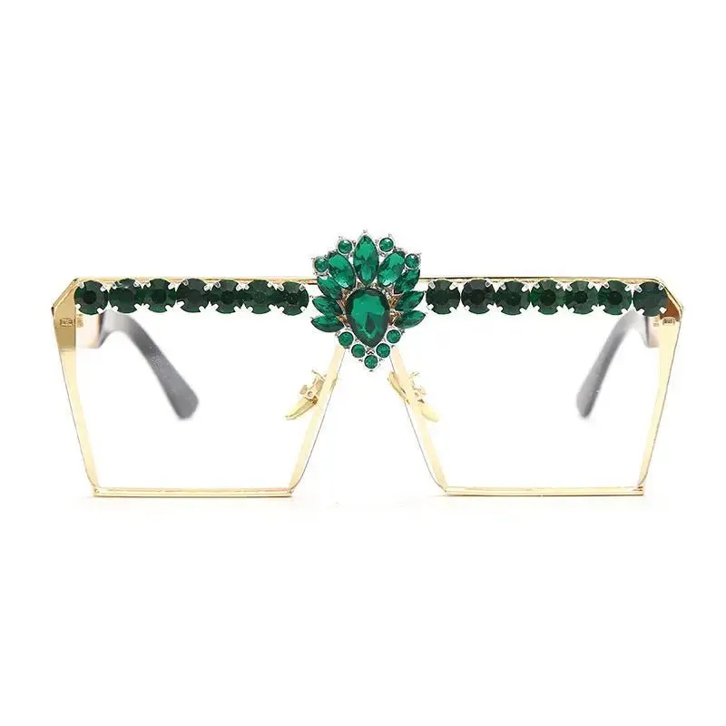 Sophisticated PC Square Sunglasses with UV40 Protection - Lightweight & Stylish