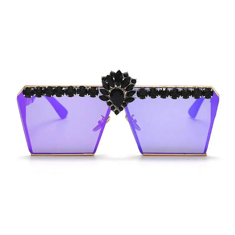 Sophisticated PC Square Sunglasses with UV40 Protection - Lightweight & Stylish