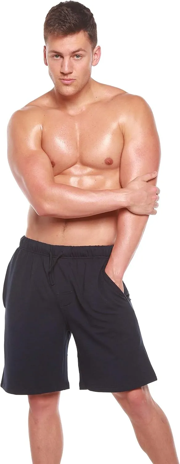 Spun Bamboo Men's Bamboo Viscose Soft Fleece Lounge Shorts