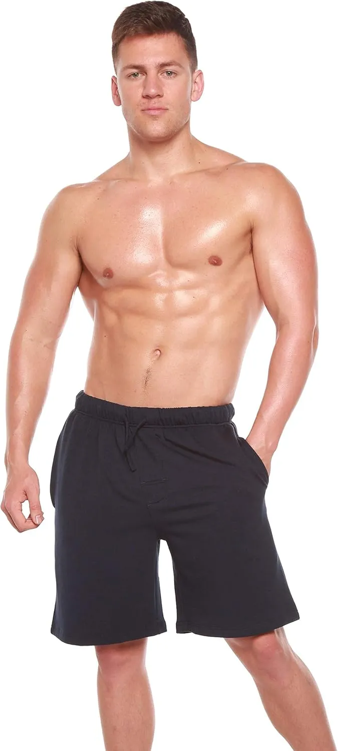 Spun Bamboo Men's Bamboo Viscose Soft Fleece Lounge Shorts