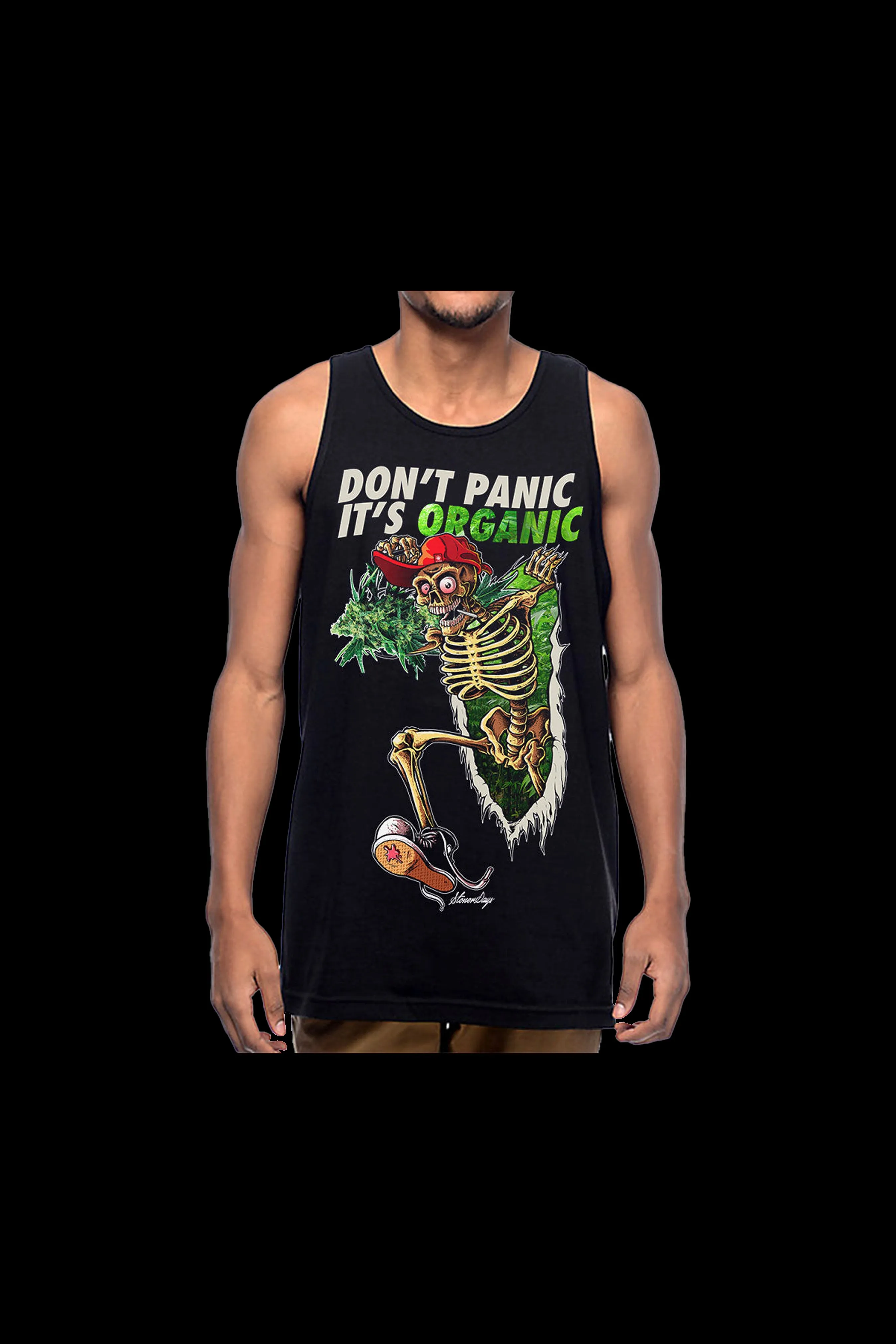 StonerDays Dont Panic It's Organic Tank Top