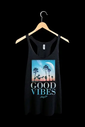 StonerDays Good Vibes Throwback Racerback Tank Top