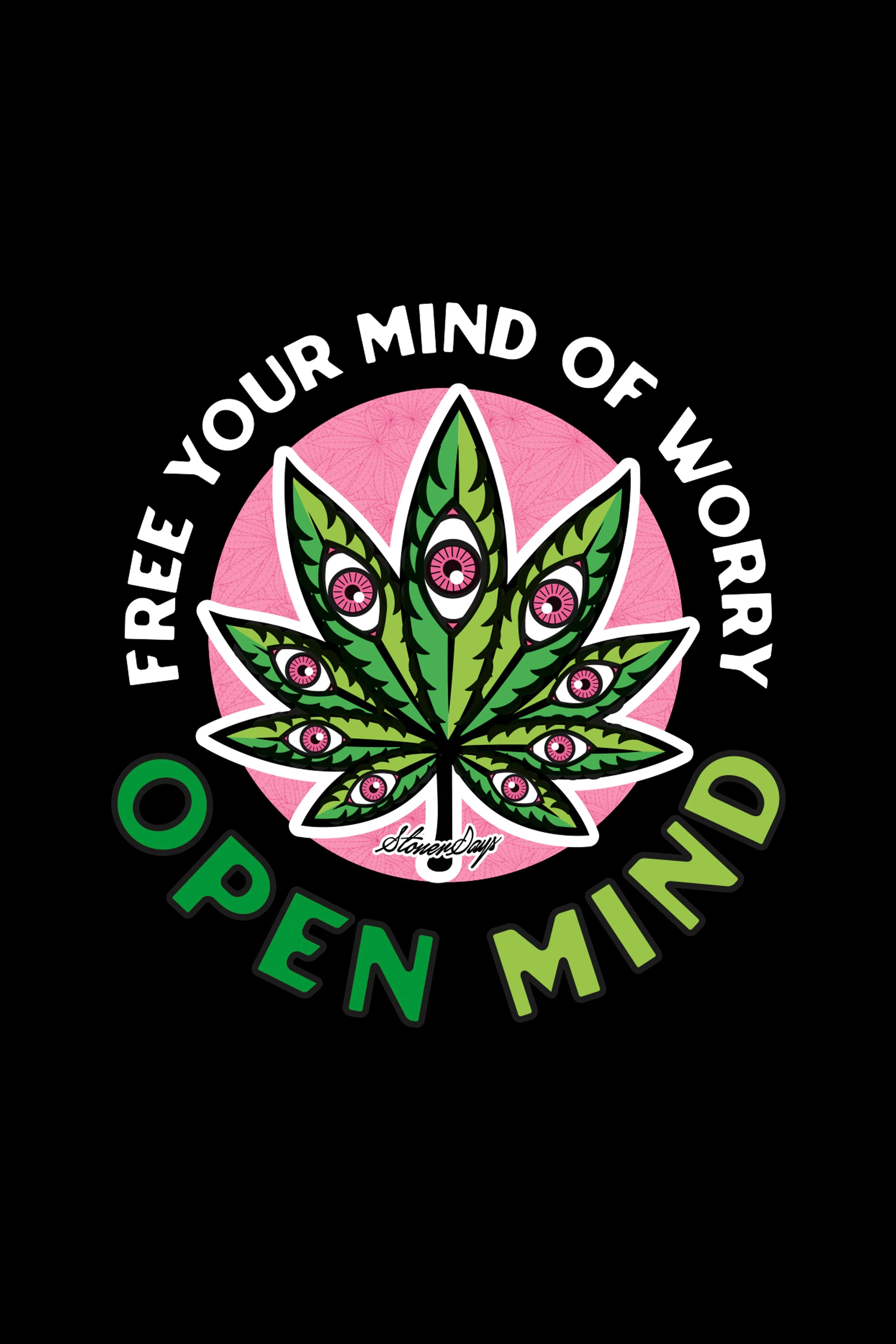StonerDays Open Mind Racerback Tank Top