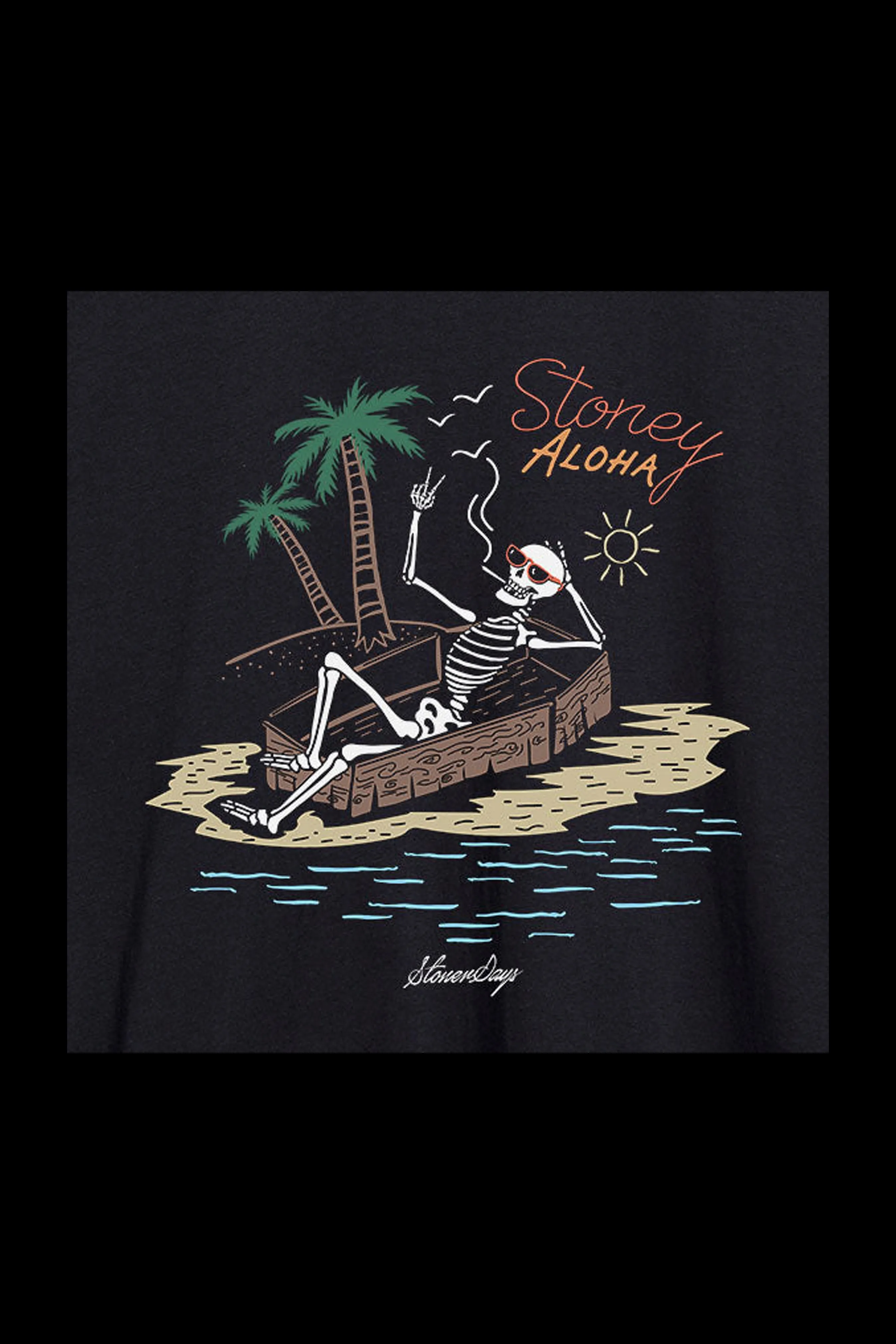 StonerDays Stoney Aloha Racerback Tanktop