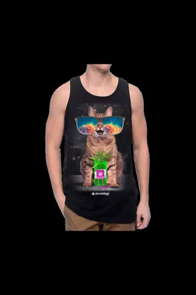StonerDays Trippy Kitty Tank Top