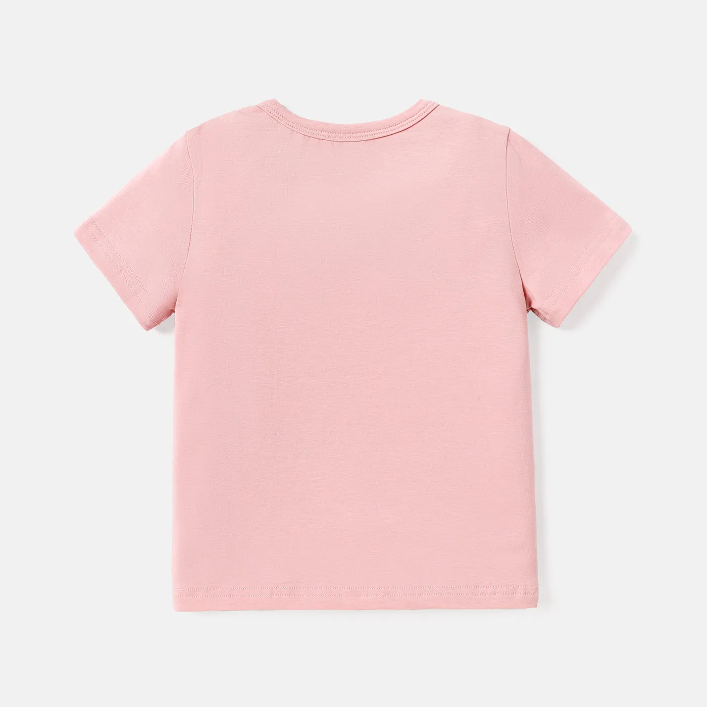 Toddler/Kid Letter Print Short-sleeve Cotton Tee