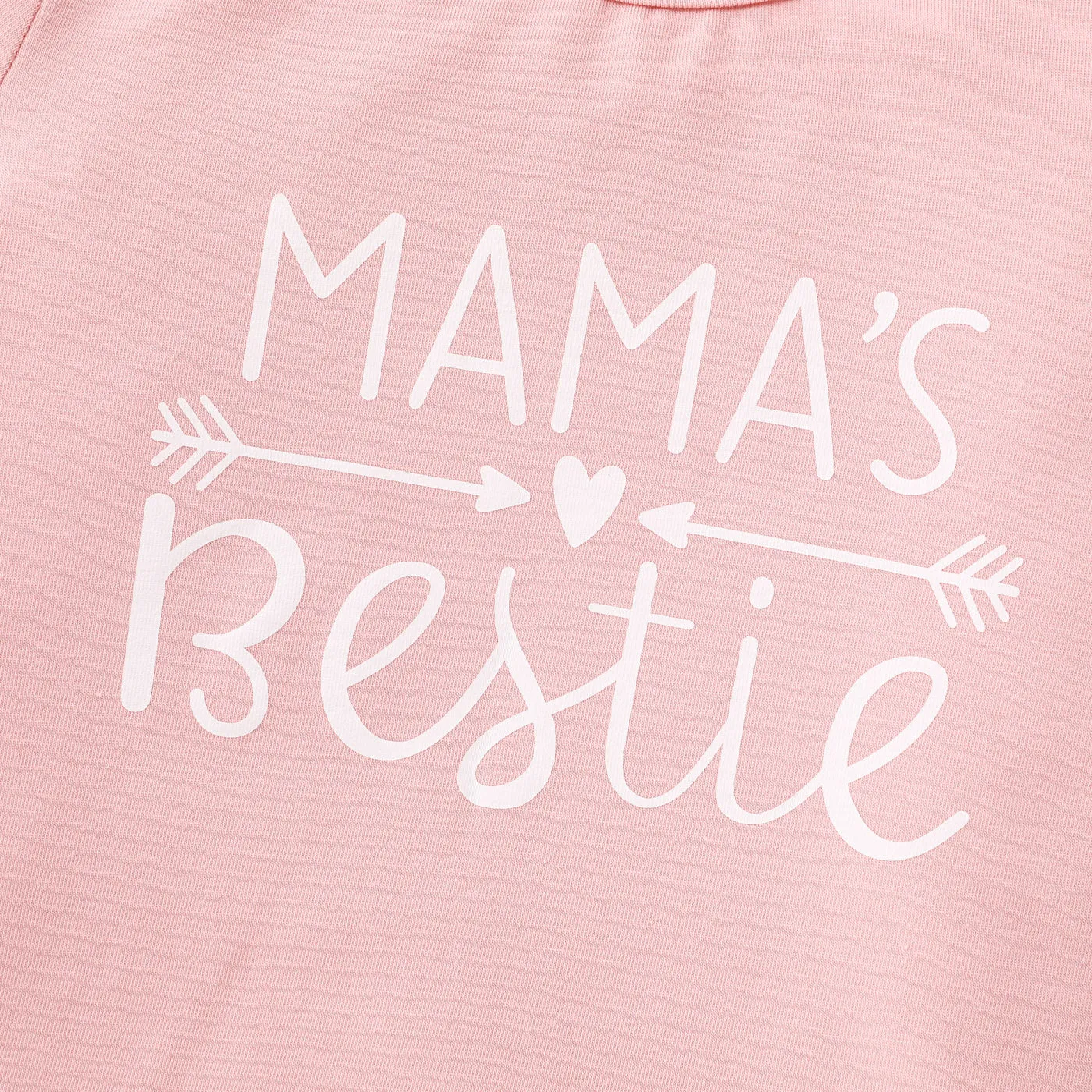 Toddler/Kid Letter Print Short-sleeve Cotton Tee