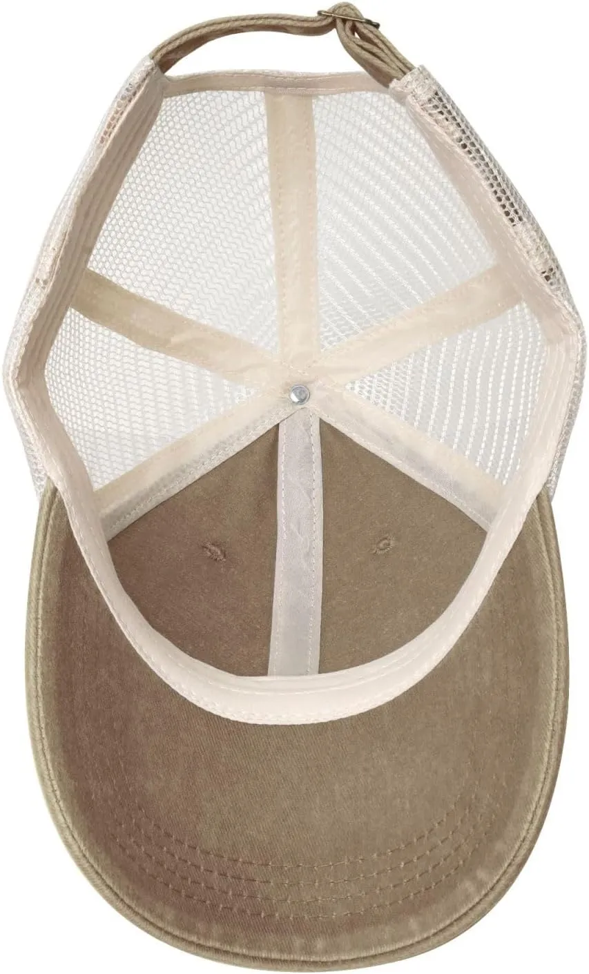 Trans Rights are Human Rights Sun Hat Snapback Mesh Baseball Cap Retro Wased Trucker Dad Hat Breathable
