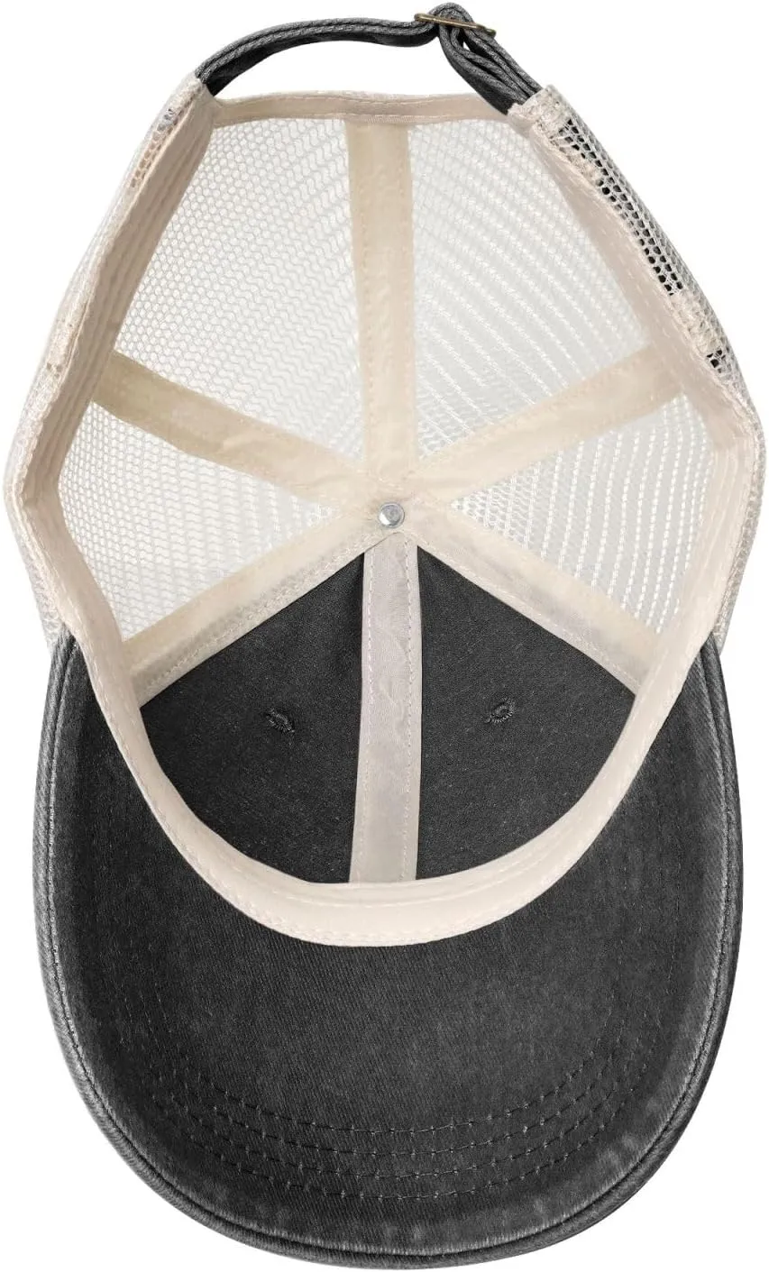 Trans Rights are Human Rights Sun Hat Snapback Mesh Baseball Cap Retro Wased Trucker Dad Hat Breathable