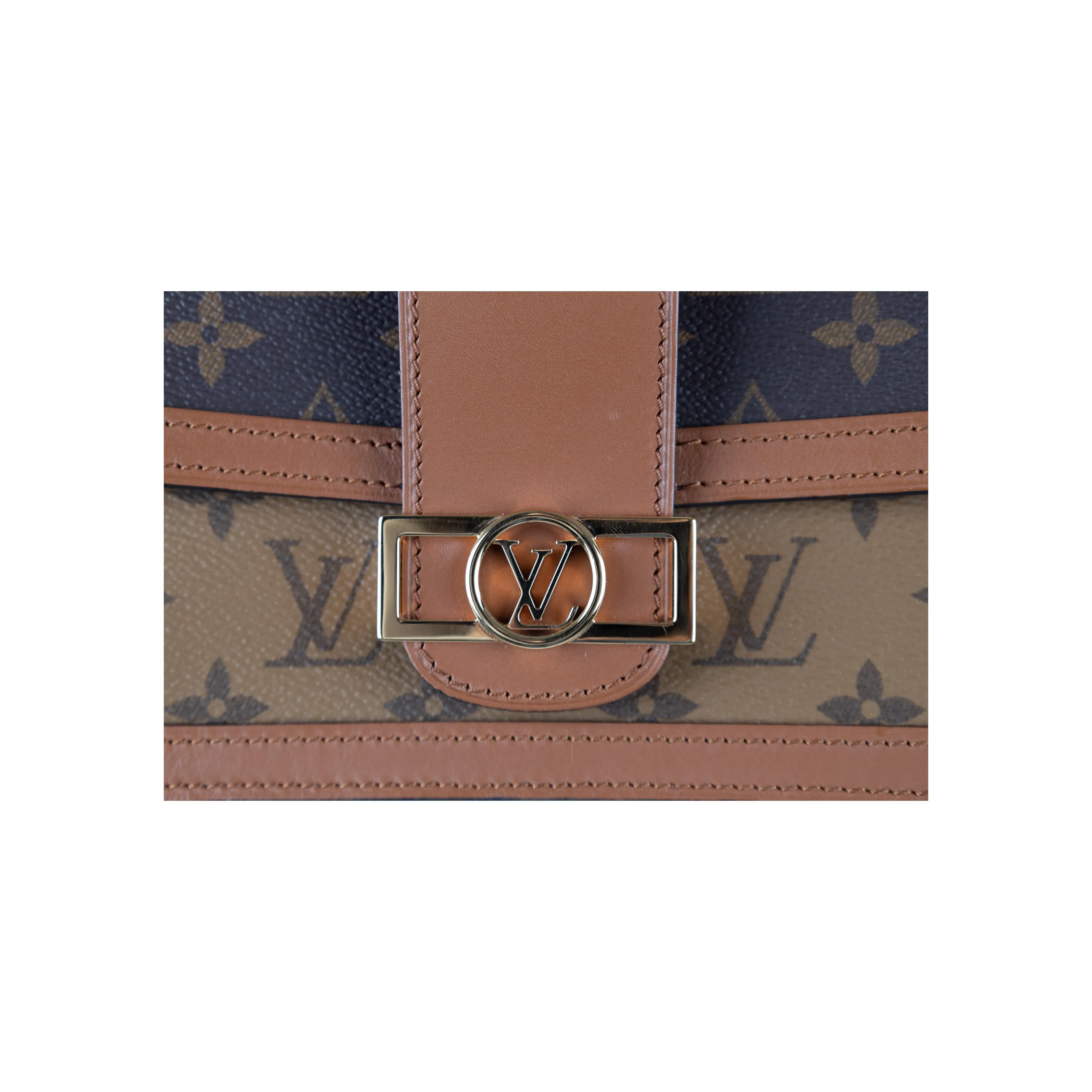 Trendy Inspired Louis Vuitton Louis Vuitton Monogram Reverse Canvas Dauphine Bumbag