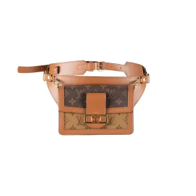 Trendy Inspired Louis Vuitton Louis Vuitton Monogram Reverse Canvas Dauphine Bumbag