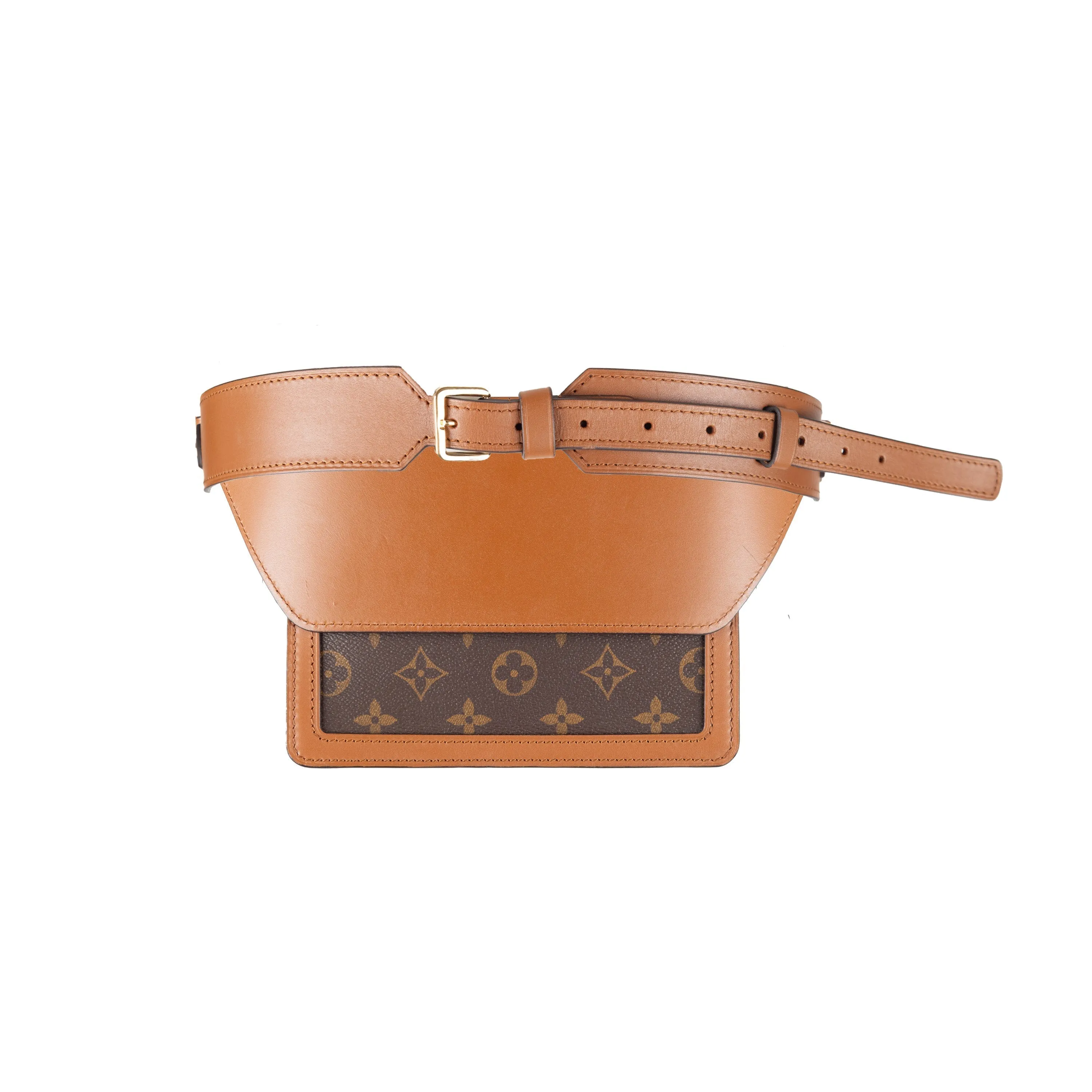 Trendy Inspired Louis Vuitton Louis Vuitton Monogram Reverse Canvas Dauphine Bumbag