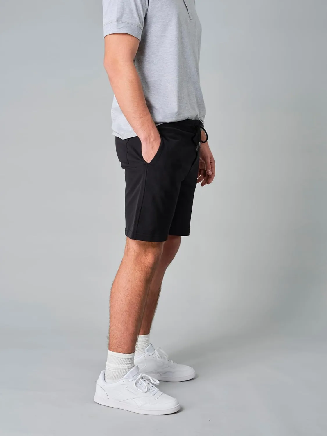 VarietyAthletics Mens Soft Cotton Fleece Jogger Gym Active Sweat Shorts