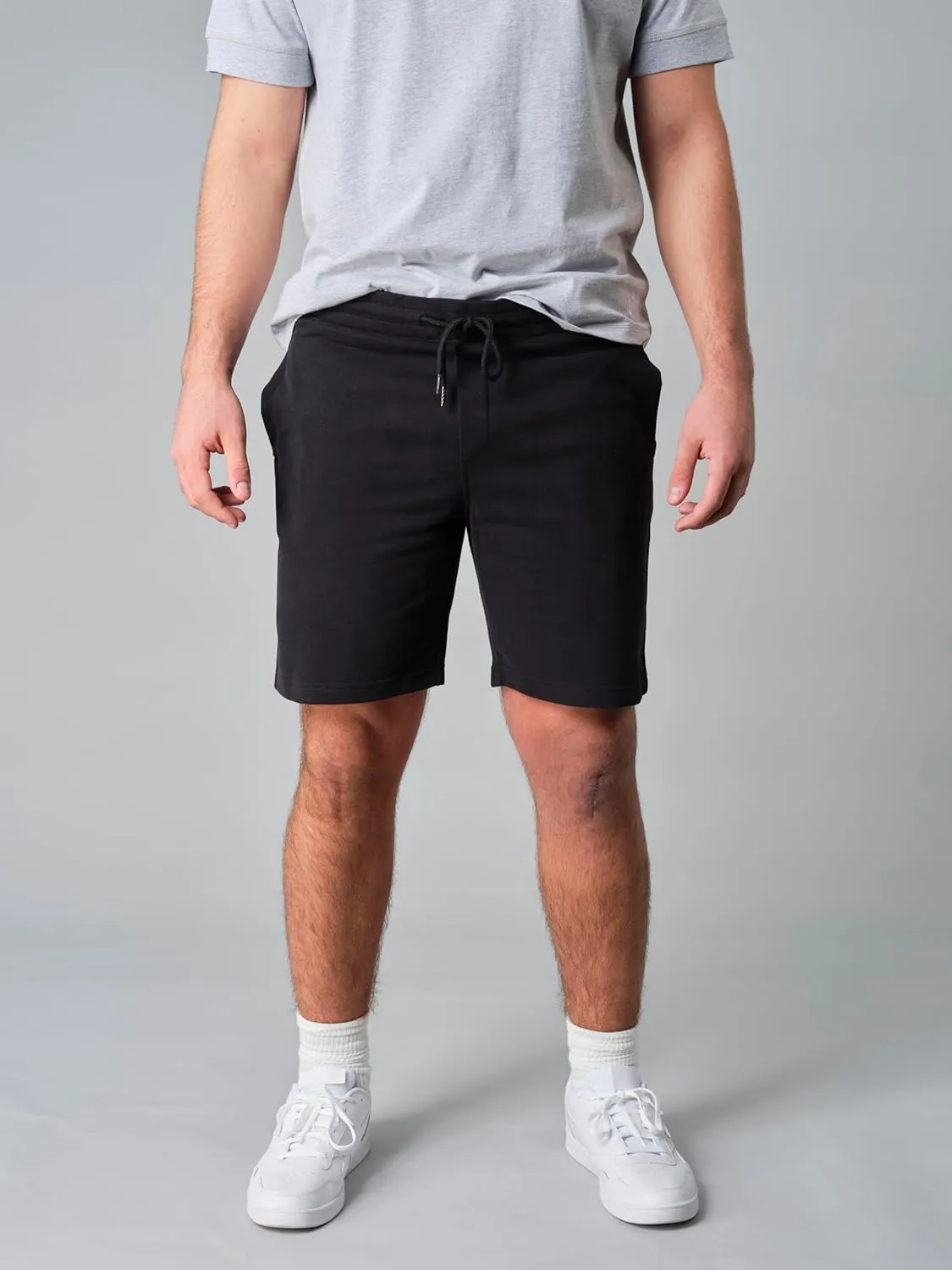 VarietyAthletics Mens Soft Cotton Fleece Jogger Gym Active Sweat Shorts