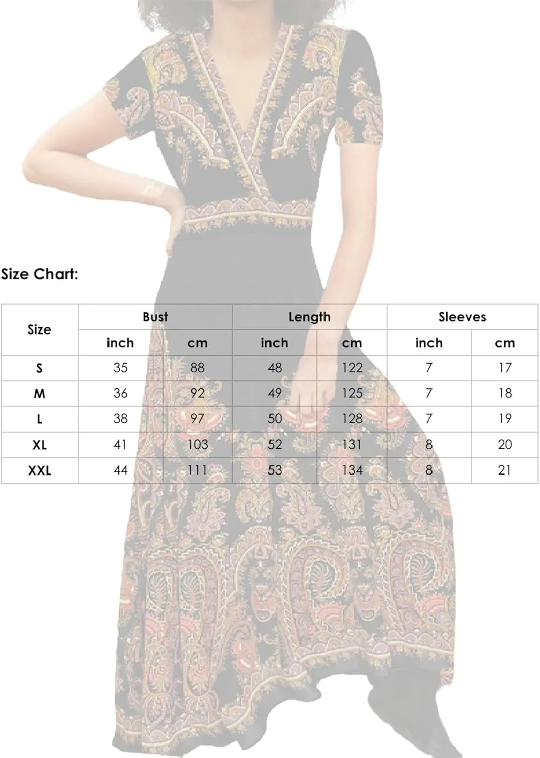 Women's Midi Dresses Spring Modern Boho Chic Paisley Dress V Neck Short Sleeve Flowy Shift Summer 2025